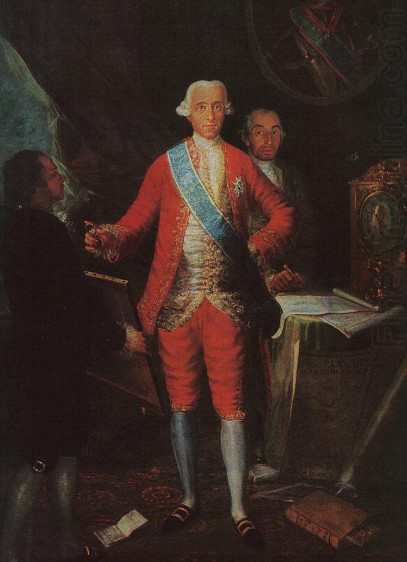 Francisco de Goya The Count of Floridablanca china oil painting image